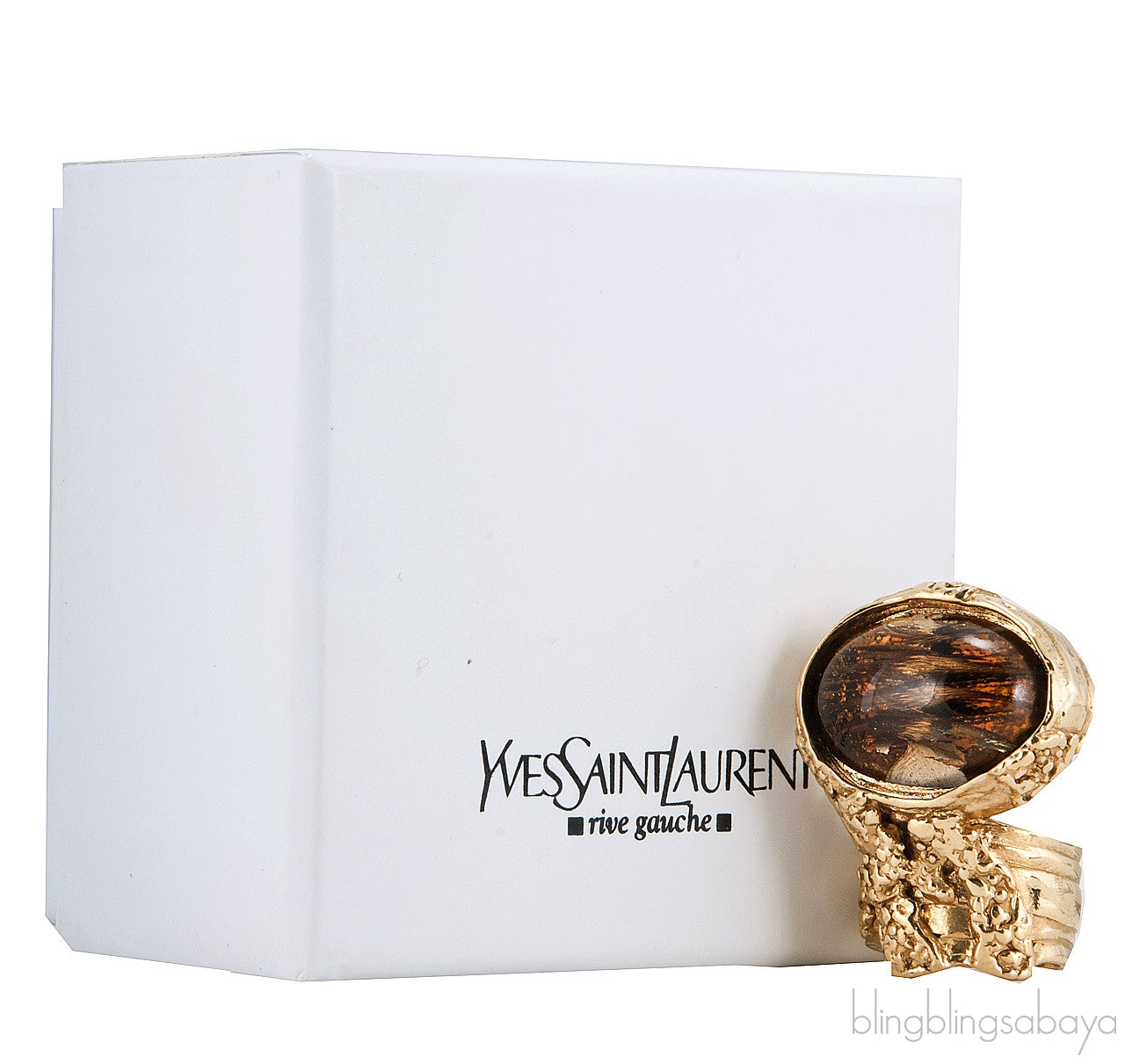 Arty Oval Ring Brown
