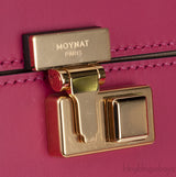 Mini Vanity Case Fuchsia Clutch Bag