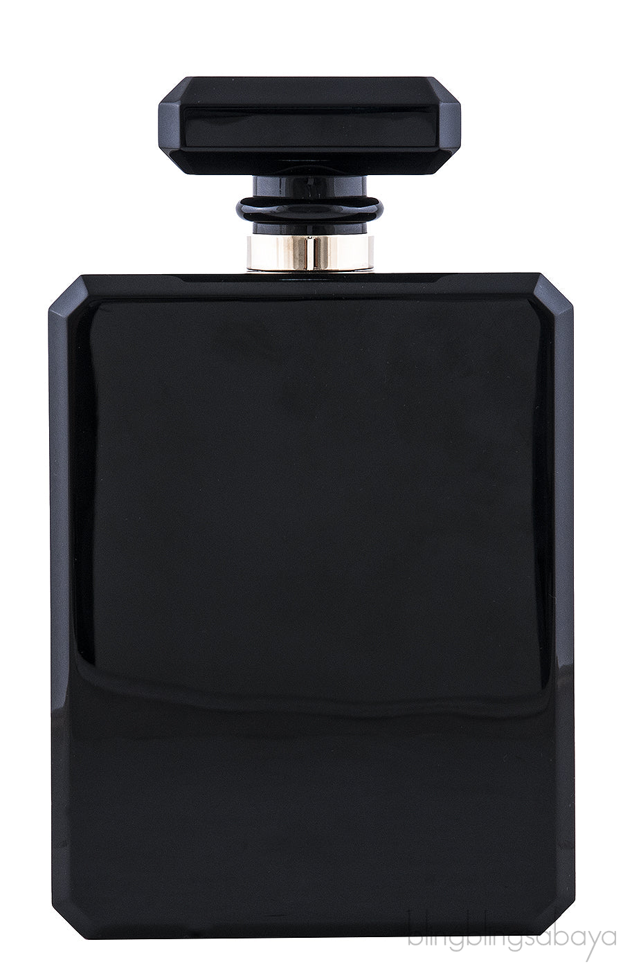 Black Plexiglass Perfume Bottle Bag