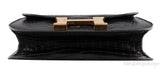 Vintage Constance Black Crocodile