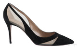 Savoy 105mm Mesh Cut-out Pumps