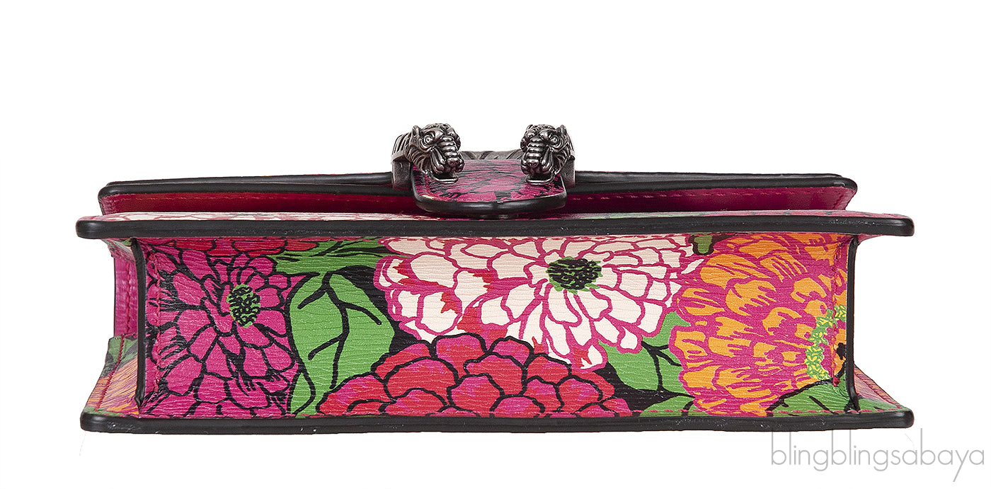 X KEN SCOTT Pomponica Print Dionysus Shoulder Mini Bag
