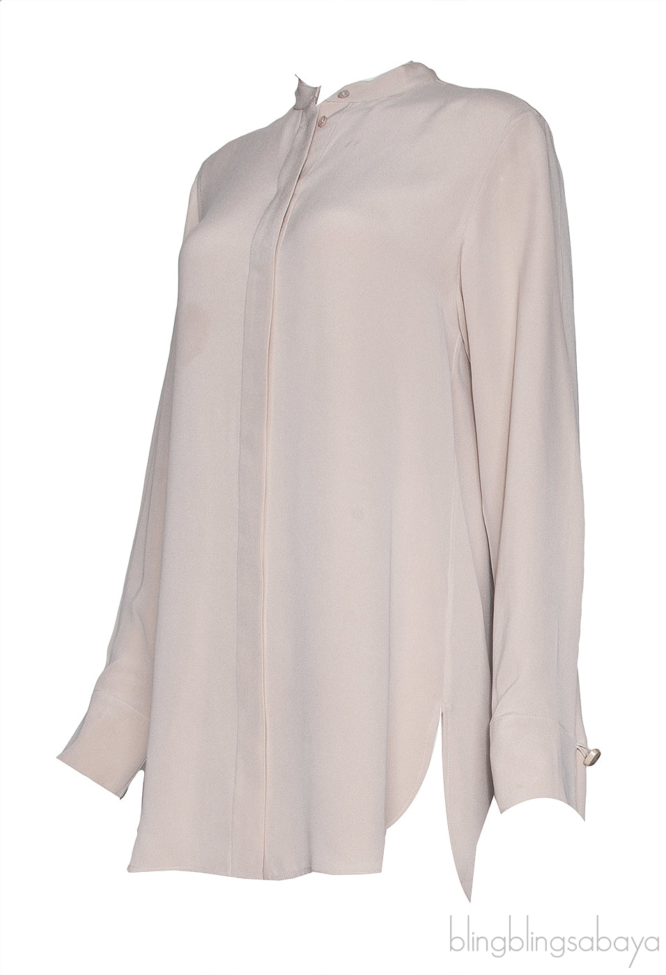 Nude Long Sleeve Shirt