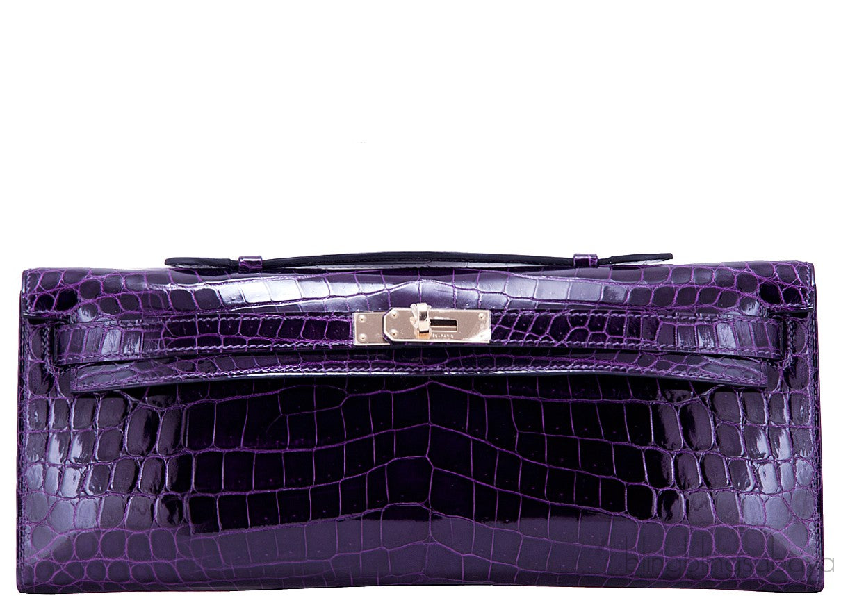 Kelly Cut Niloticus Crocodile Amethyst