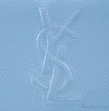 Sky Blue Patent Leather Clutch
