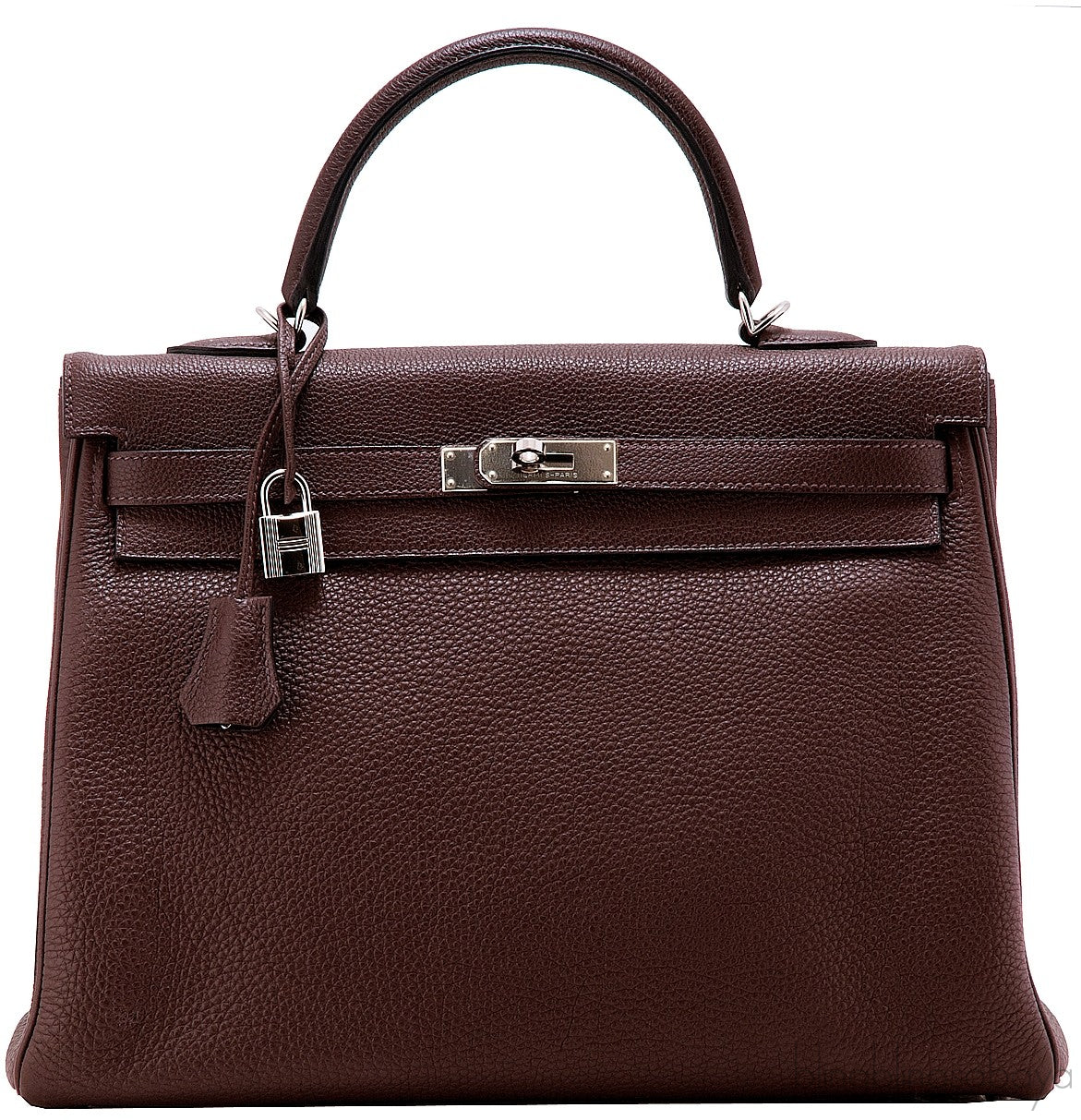 Kelly 35 Choco Brown Retourne PHW