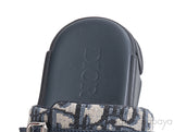 Dior Beige and Black Dior Oblique Technical Jacquard Kids Sandals