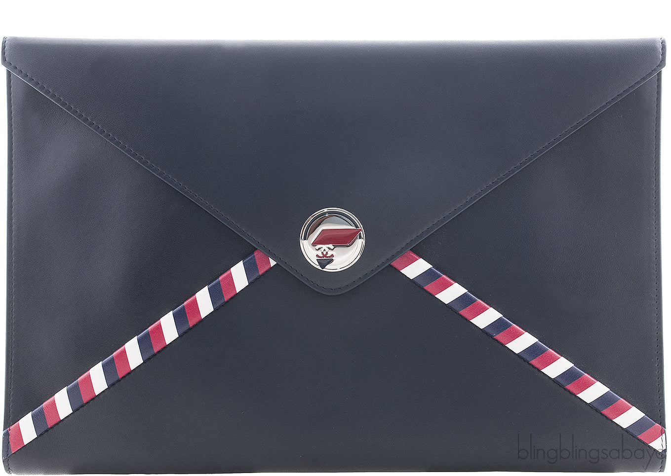 Dark Blue Envelope Pouch