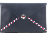 Dark Blue Envelope Pouch
