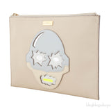 Beige Superstellaheroes Clutch