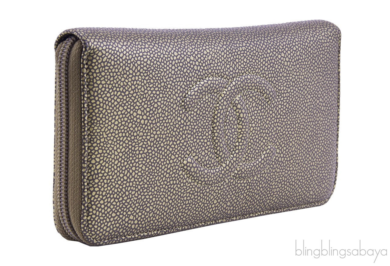Caviar CC Zip Wallet