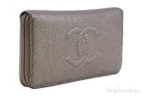 Caviar CC Zip Wallet