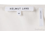 Asymmetric Shoulder Off-white Top