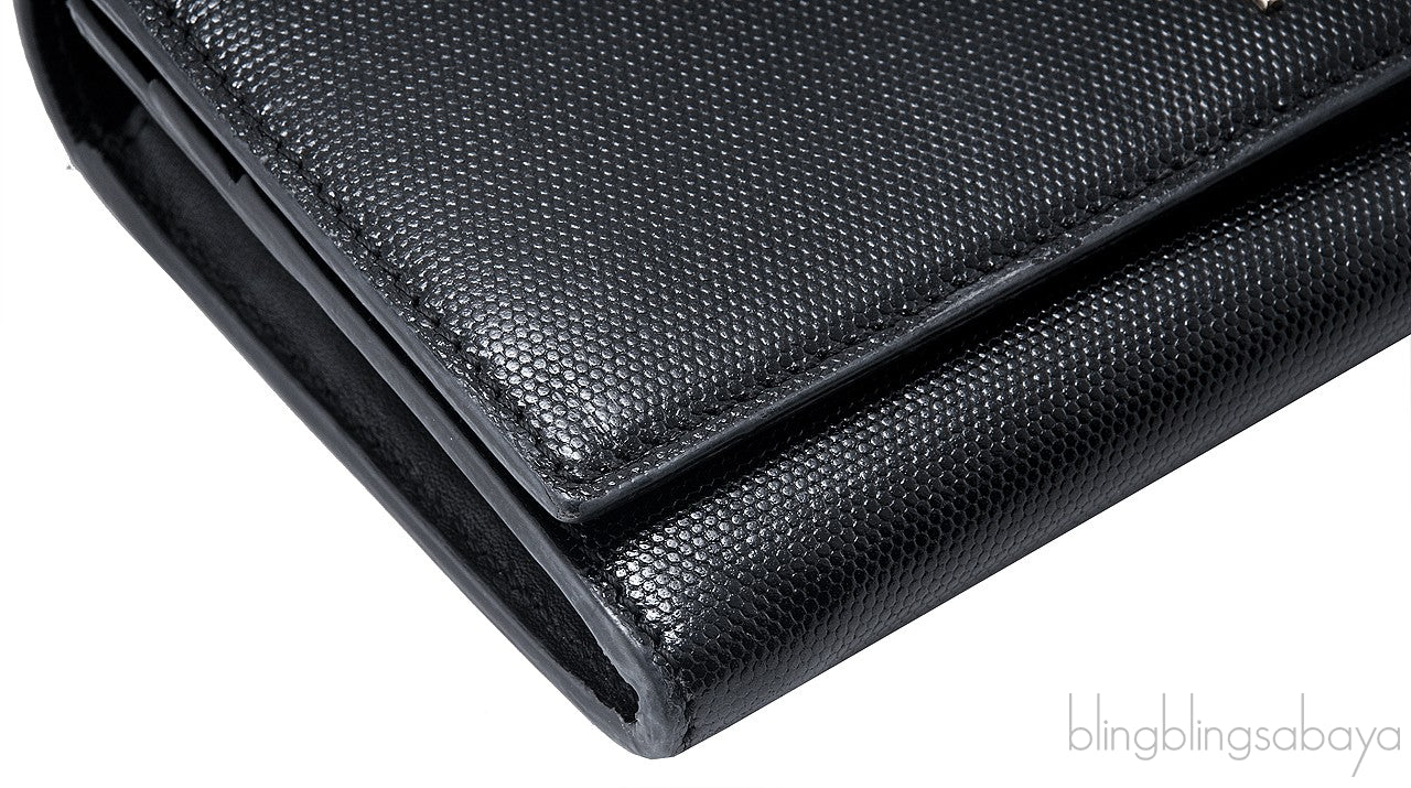 Black Long Wallet