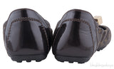 Brown Monogram Ballet Flat