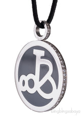 Diamond Signature Pendant Necklace