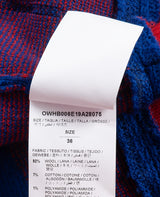 Off-White Blue Flag Cardigan
