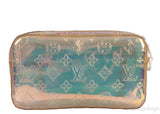 Virgil Prism Monogram Hologram Wristlet Bag
