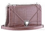 Diorama Crocodile Flap Bag