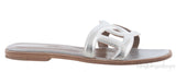 Omaha Silver Sandals