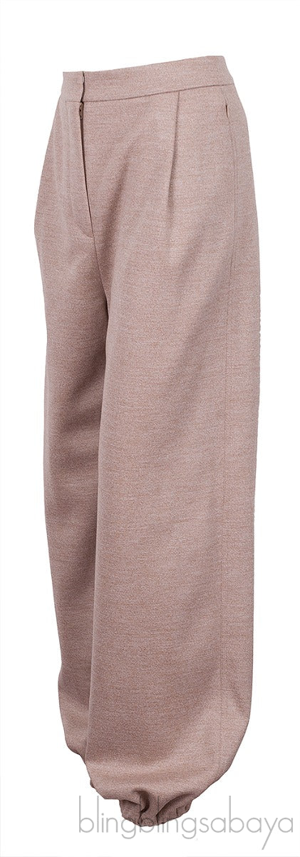 Light Brown Wool Trouser
