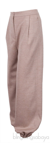 Light Brown Wool Trouser