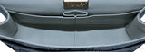 Gray Python Jumbo Double Flap Bag GHW
