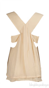 Chloe Apricot Pink Sleeveless Top