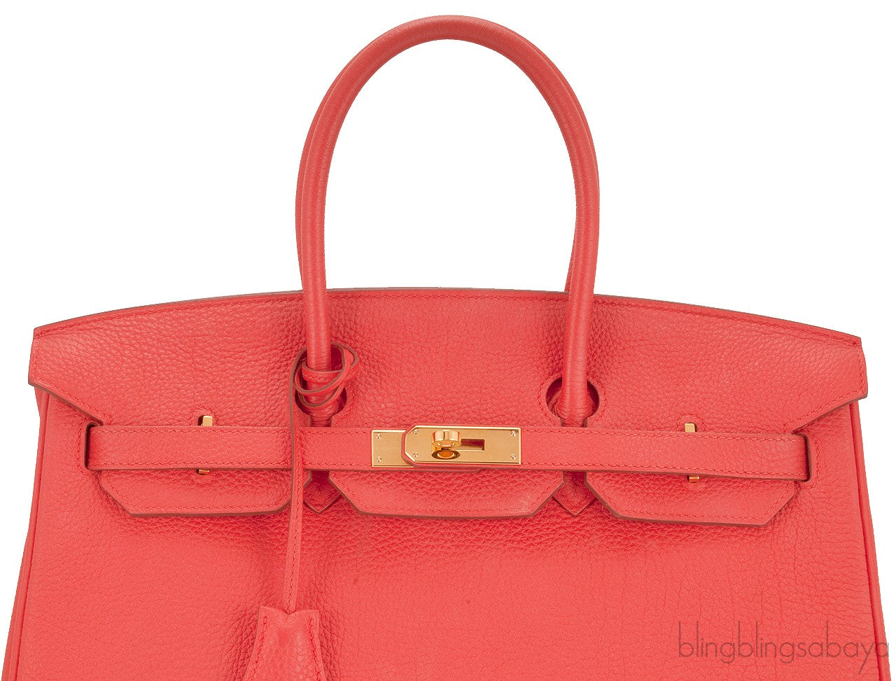 Birkin 35 Capucine Togo GHW