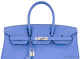 Birkin 35 Blue Paradise Taurillon Clem.