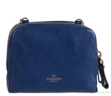 Valentino Garavani Blue Micro Rockstud Shoulder Bag