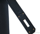 Kelly 35 Black Togo Retourne