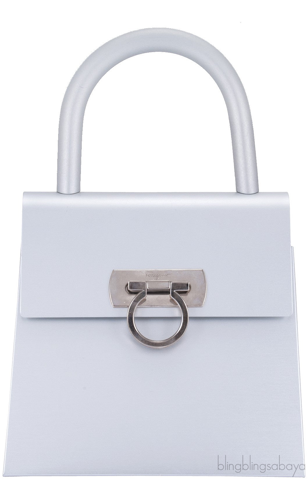 Silver Metal Vintage Mini Bag