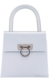 Silver Metal Vintage Mini Bag