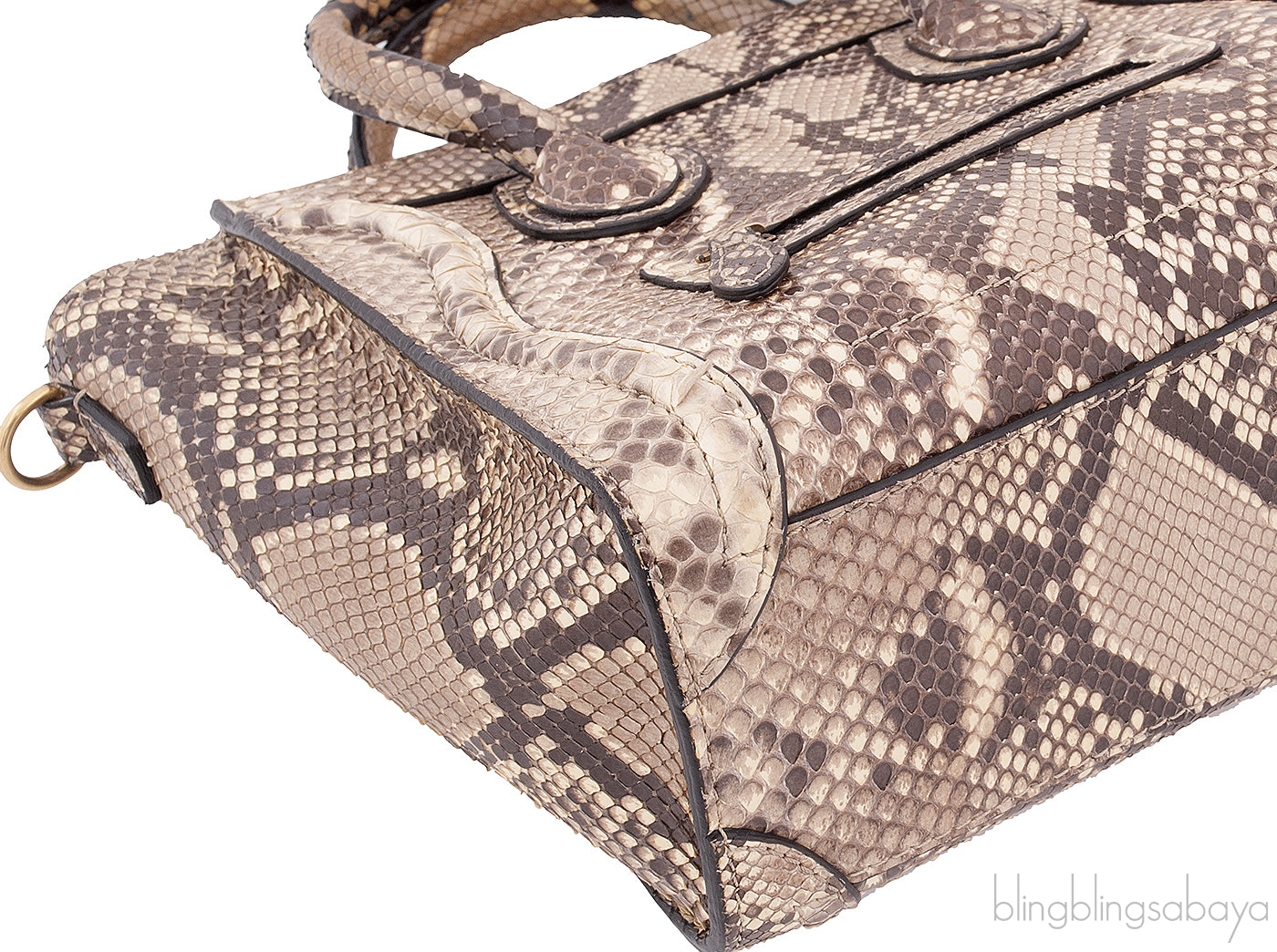 Natural Python Nano Luggage