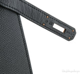 Kelly 35 Black Epsom Sellier GHW
