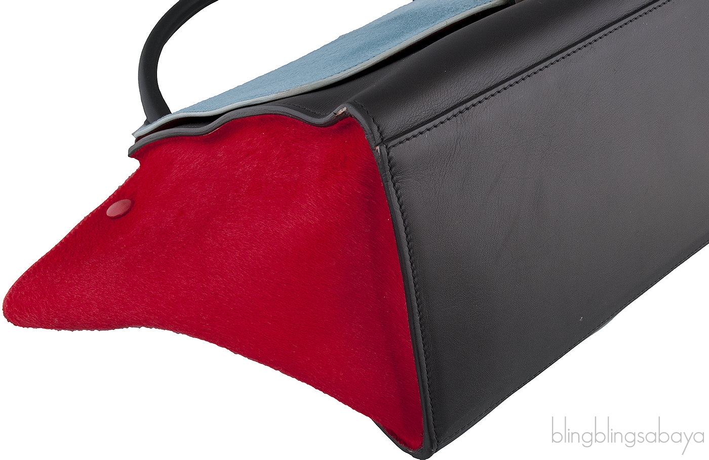 Pony Hair Tricolor Trapeze