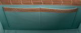 Beige Cornelia Lunch Box Crocodile Bag