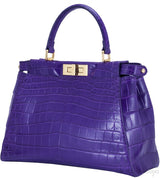 Purple Crocodile Peekaboo