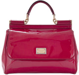 Red Patent Miss Sicily Shoulder Bag