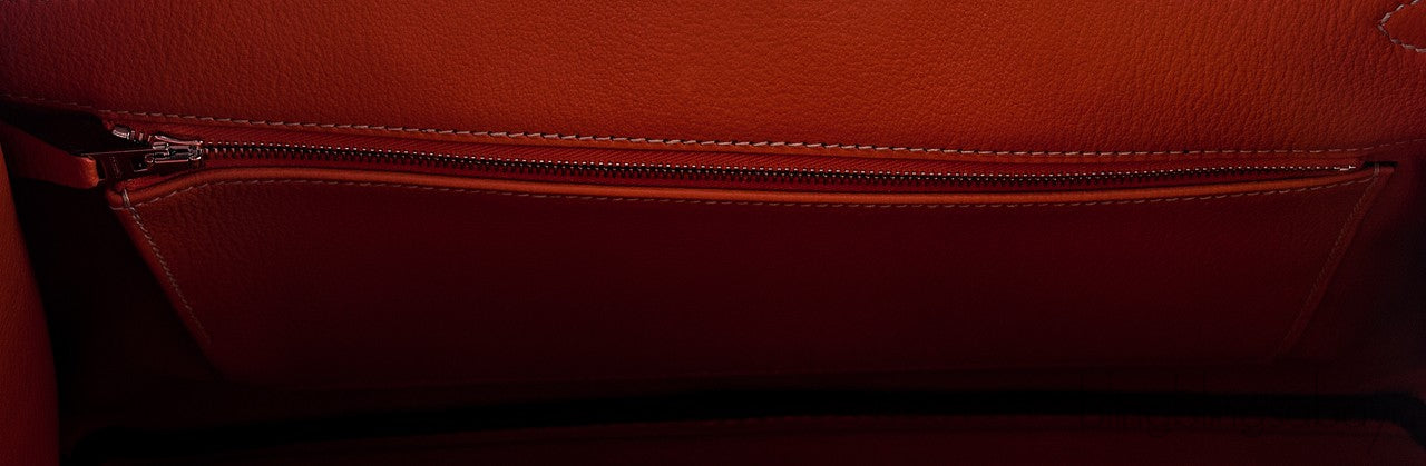 Birkin 35 2tones Brick Orange Epsom