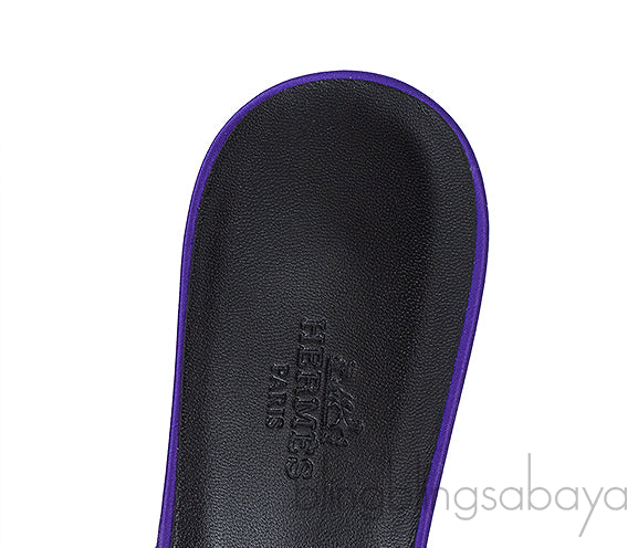 Hermes Marilyn 40 Sandals Violet Zinzolin