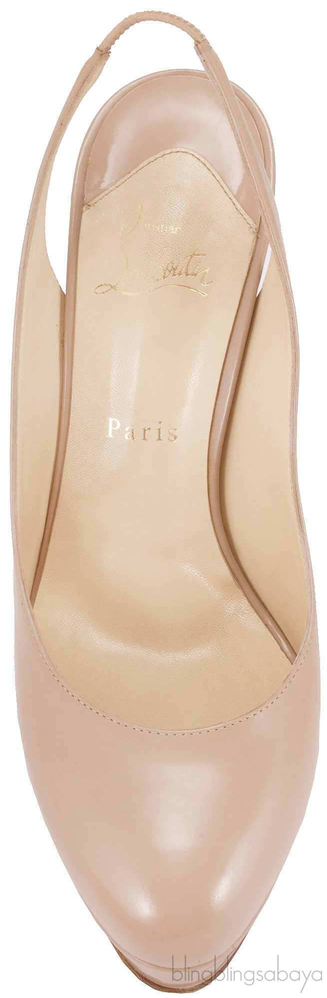 Nude Slingback Pump