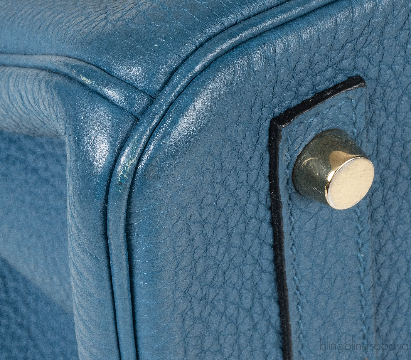 Birkin 30 Blue Cobalt Togo GHW