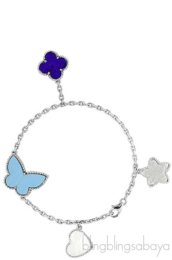 Four Motifs Lucky Alhambra Bracelet