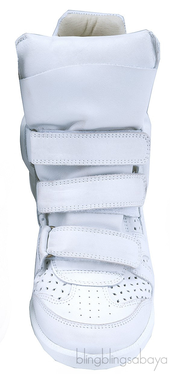 Brian Distressed Leather Sneakers