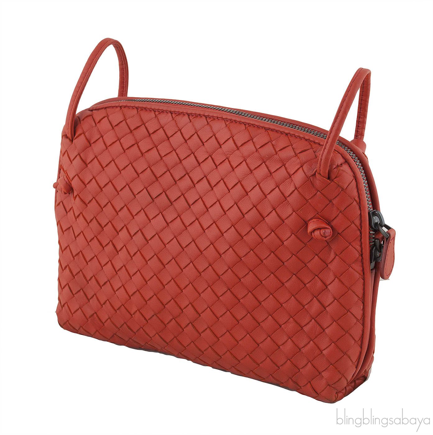 Intrecciatio Clutch Shoulder Bag