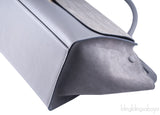 Trapeze Luggage Grey Croco Print
