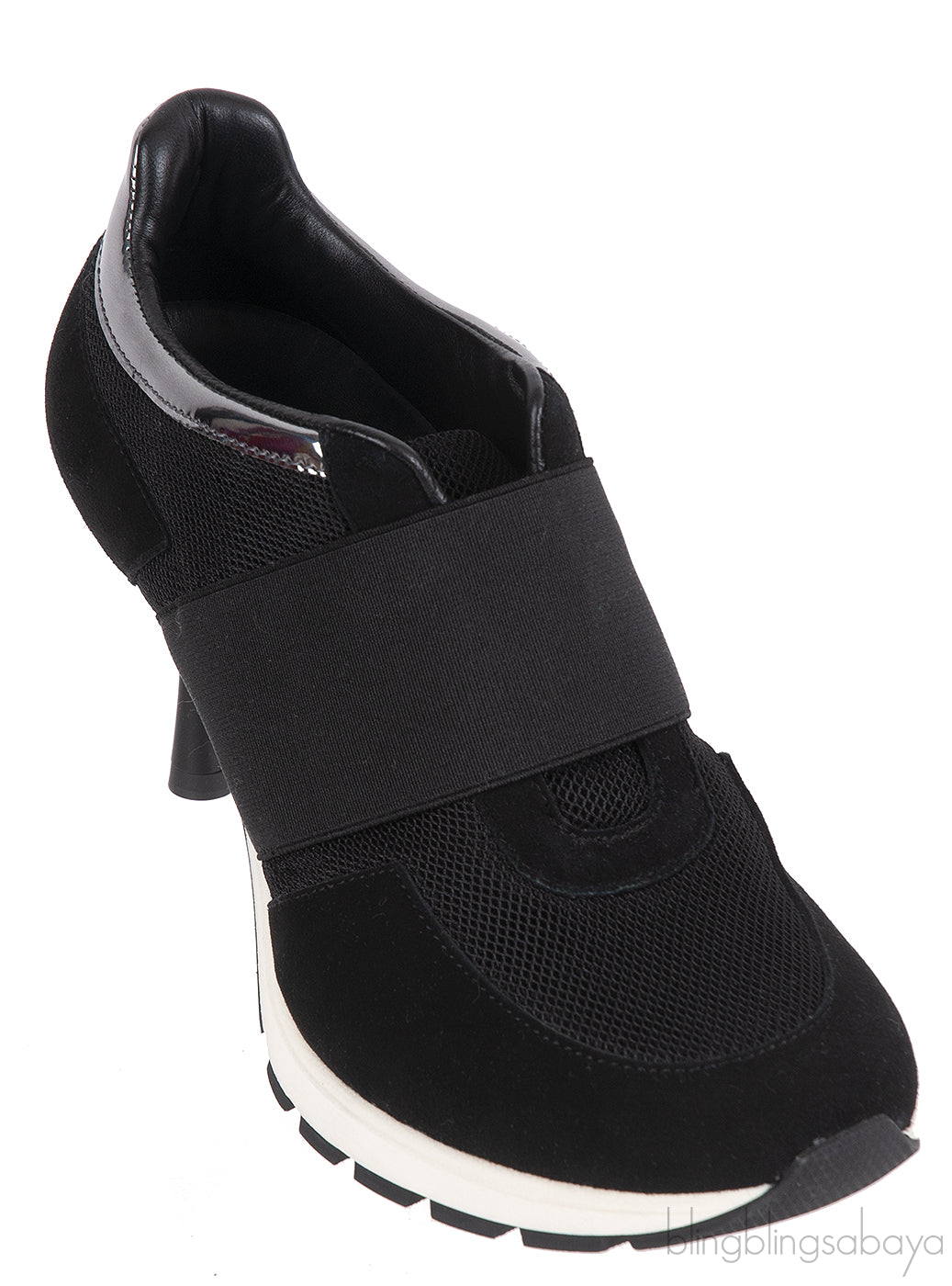 Sneex The Icon Hy-heel Black Sneaker