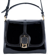 Anna Patent Shoulder Bag